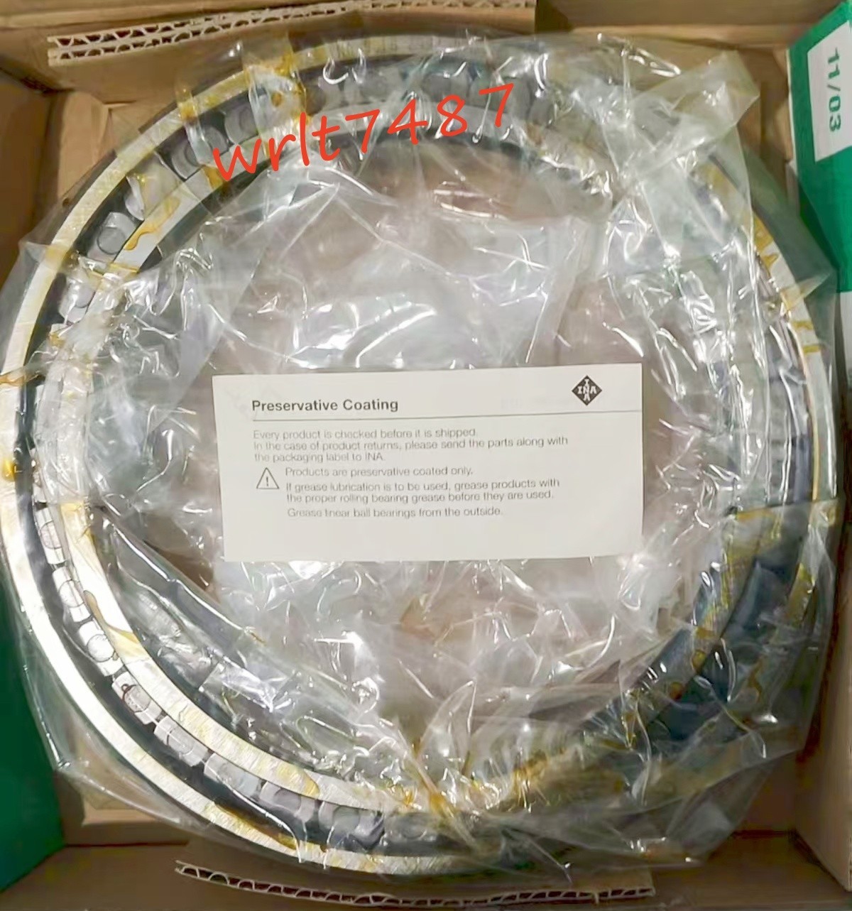 1PC INA SL182926-B-XL-C3 cylindrical roller bearing