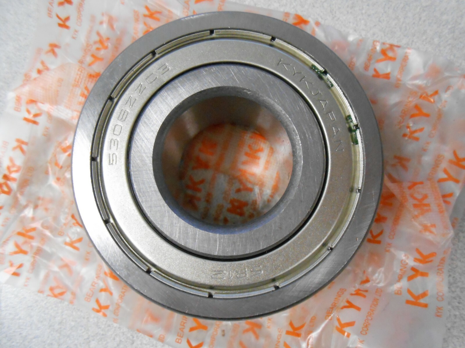 NOS KYK Double Row Angular Contact Ball Bearing 30 x 72 x 30.2 mm 5306 ZZC3 SRI2