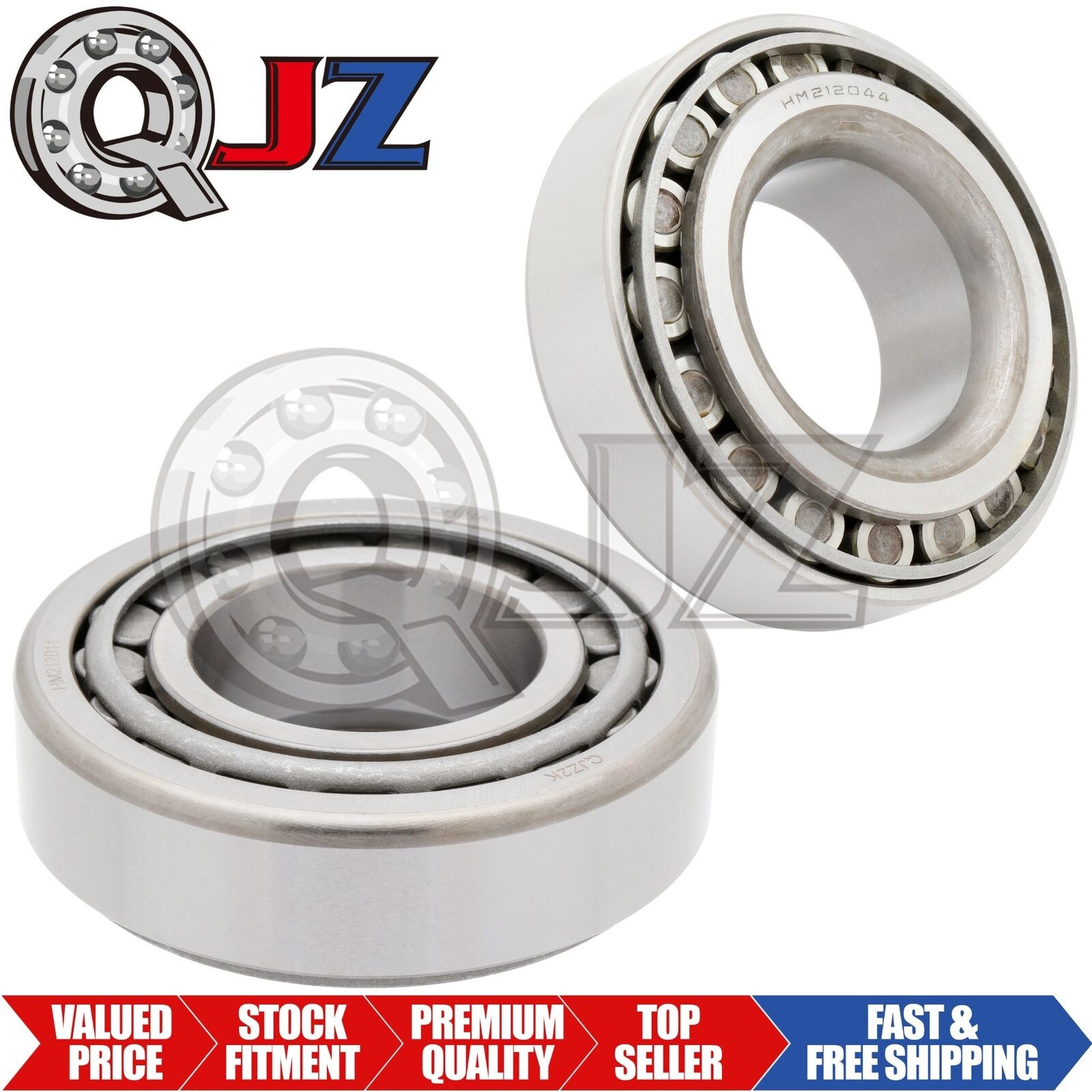[2-Pack] HM212044-HM212011 Tapered Roller Bearing 2-3/8 in x 4.8125 in x 1.5 in