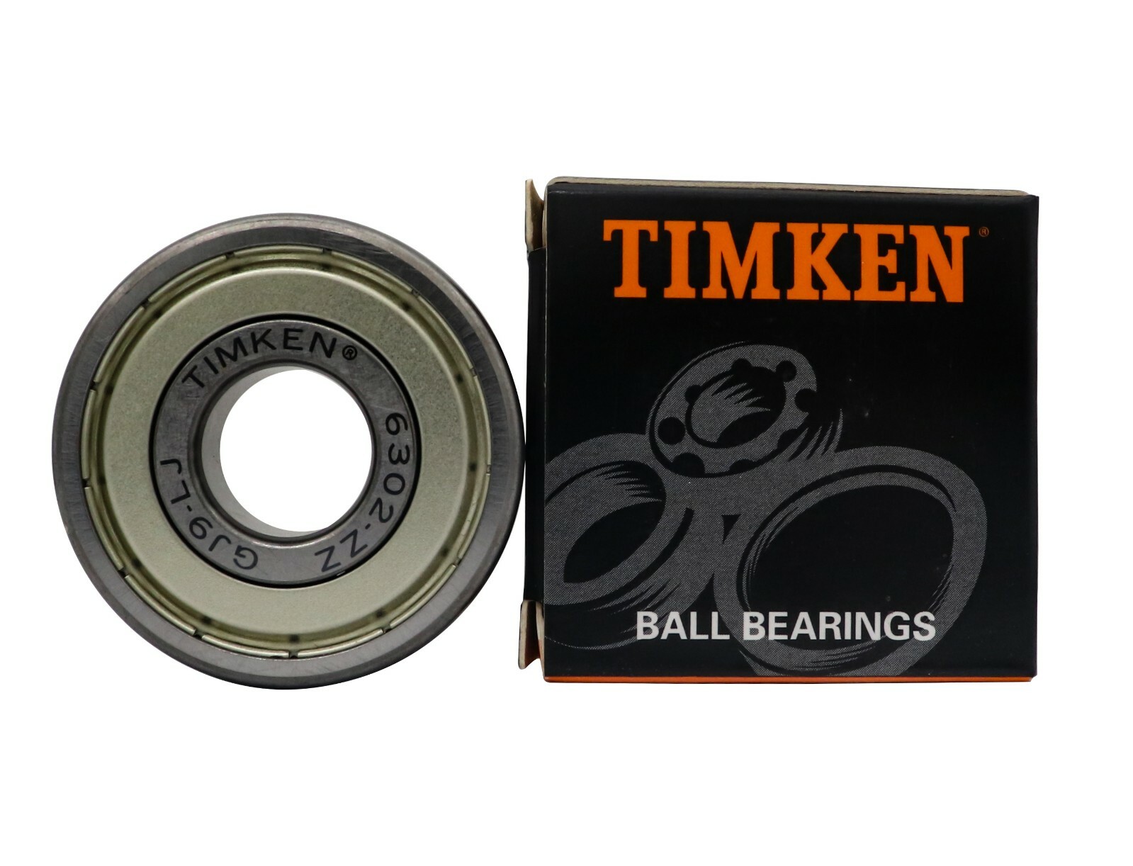 (2 PACK) USA BRAND TIMKEN 6302-ZZ 15X42X13MM Double Metal Seal Ball Bearings