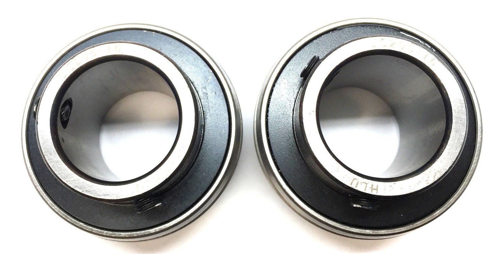 HLU Insert Ball Roller Bearing with Set Screw UC205-16 [Lot of 2] NOS