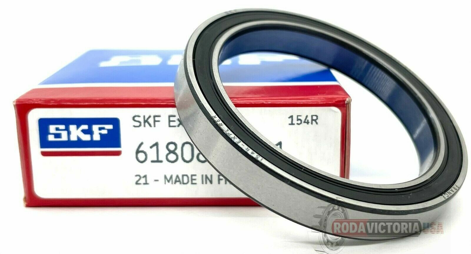 SKF 61808 2RS1 Deep Groove Ball Bearings 40x52x7 mm 6808-2RS 6808RS SKF.