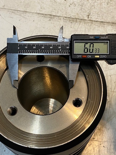 Bottom Roller Assembly 7″ Tall 5-3/4″ OD 60mm Bottom Bore