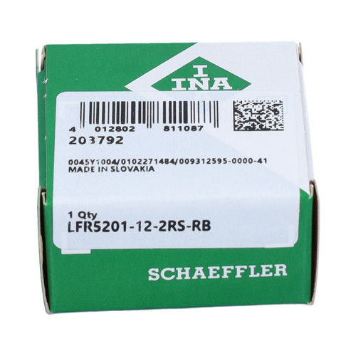 LFR5201-12-2RS-RB INA 12 x 35 x 15,9 mm SUPPORT ROLLER