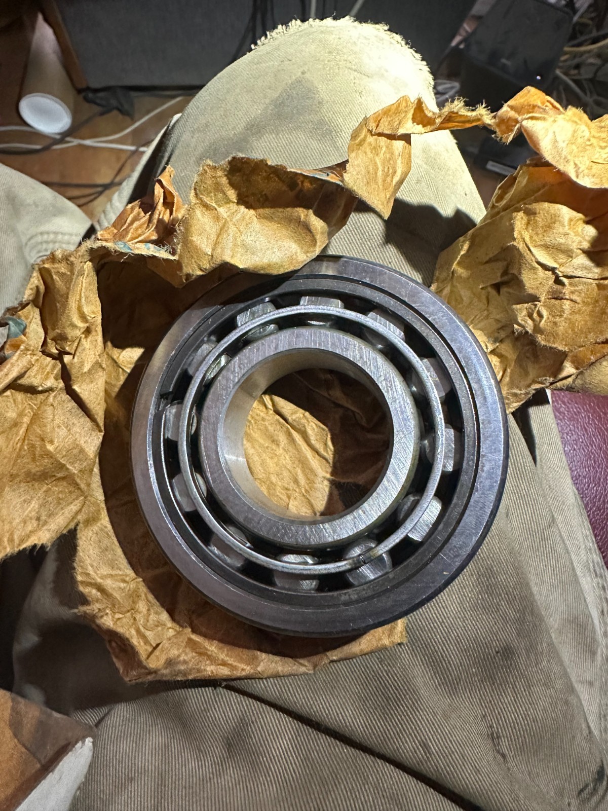 fmc link belt mr1307tv cylindrical bearing – usa made!