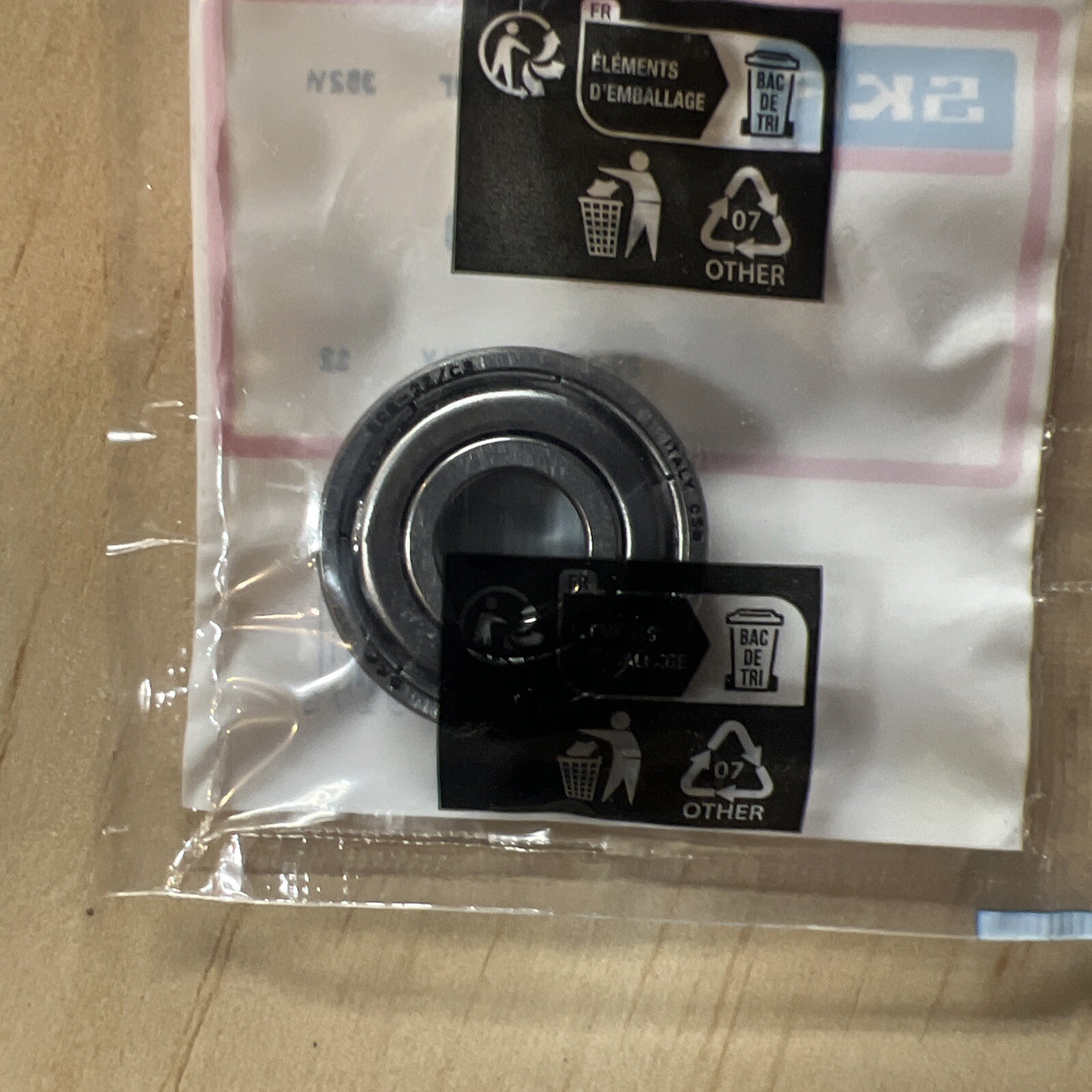 SKF 608 2Z C3 DEEP GROOVE BALL BEARING, METAL SHIELDED 8x22x7 mm