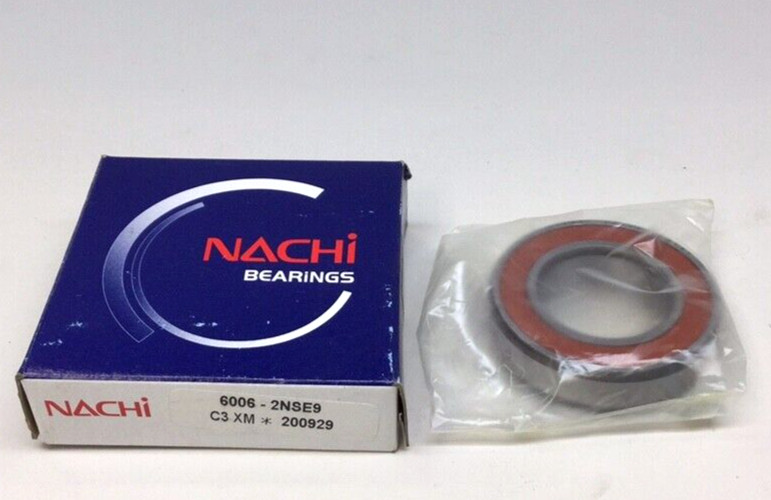 Nachi 6006-2NSE9 Ball Bearing Deep Groove 30mm ID X 55mm OD X 13MM Width
