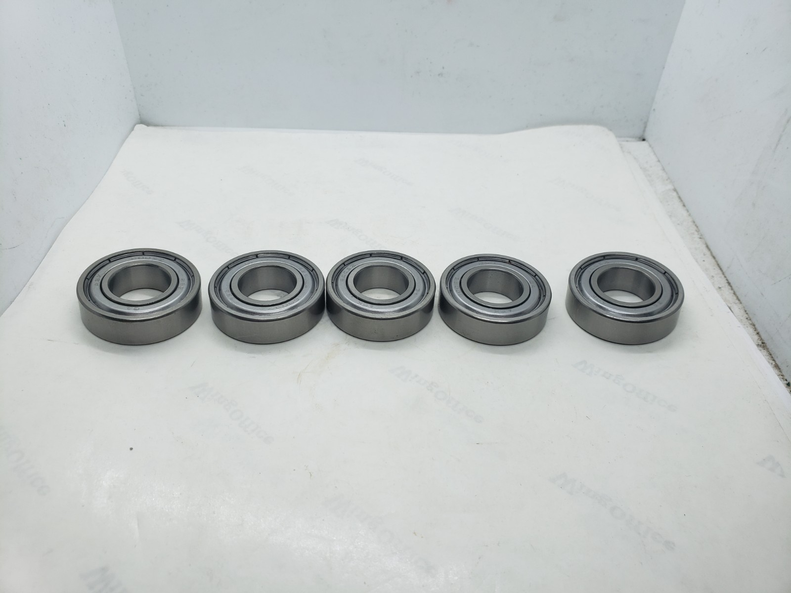 ASKUBAL 6003Z DOUBLE SHIELDED RADIAL BALL BEARING 17x35x10mm, LOT OF 5, NNB