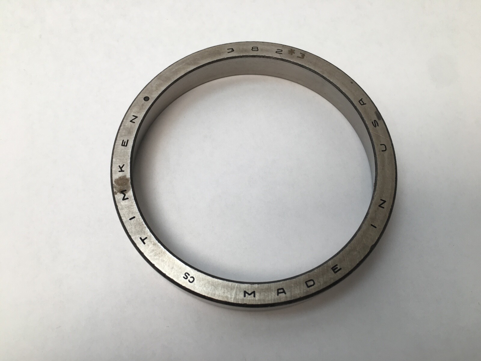 Timken 382-3 Taper Roller Bearing Cup/Race 3-7/8″ OD 0.702″ W 382 *3 USA