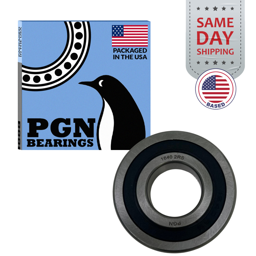 PGN 1640-2RS Bearing – Lubricated Chrome Steel Sealed Ball Bearing