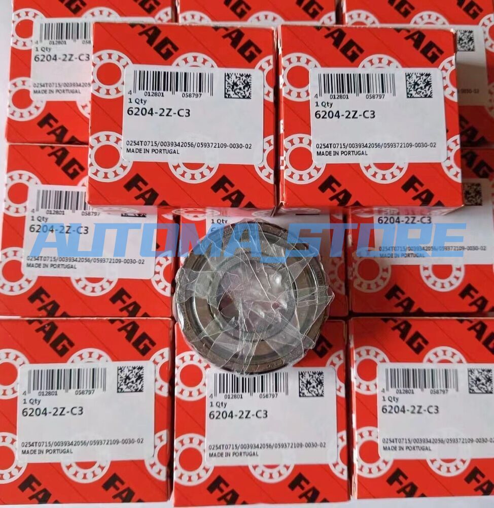 1PC NEW FAG 6204-2Z-C3 Deep Groove Ball Bearing #AM