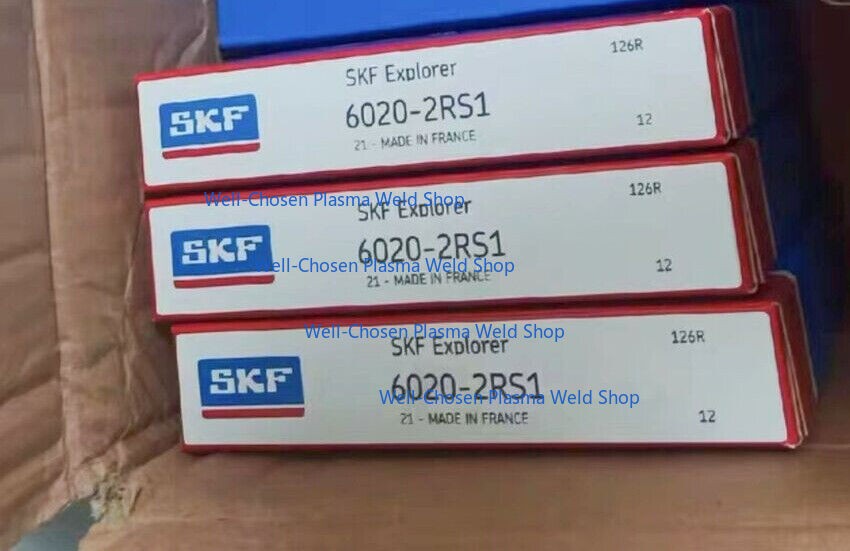 1PC SKF 6020-2RS1 deep groove ball bearing new