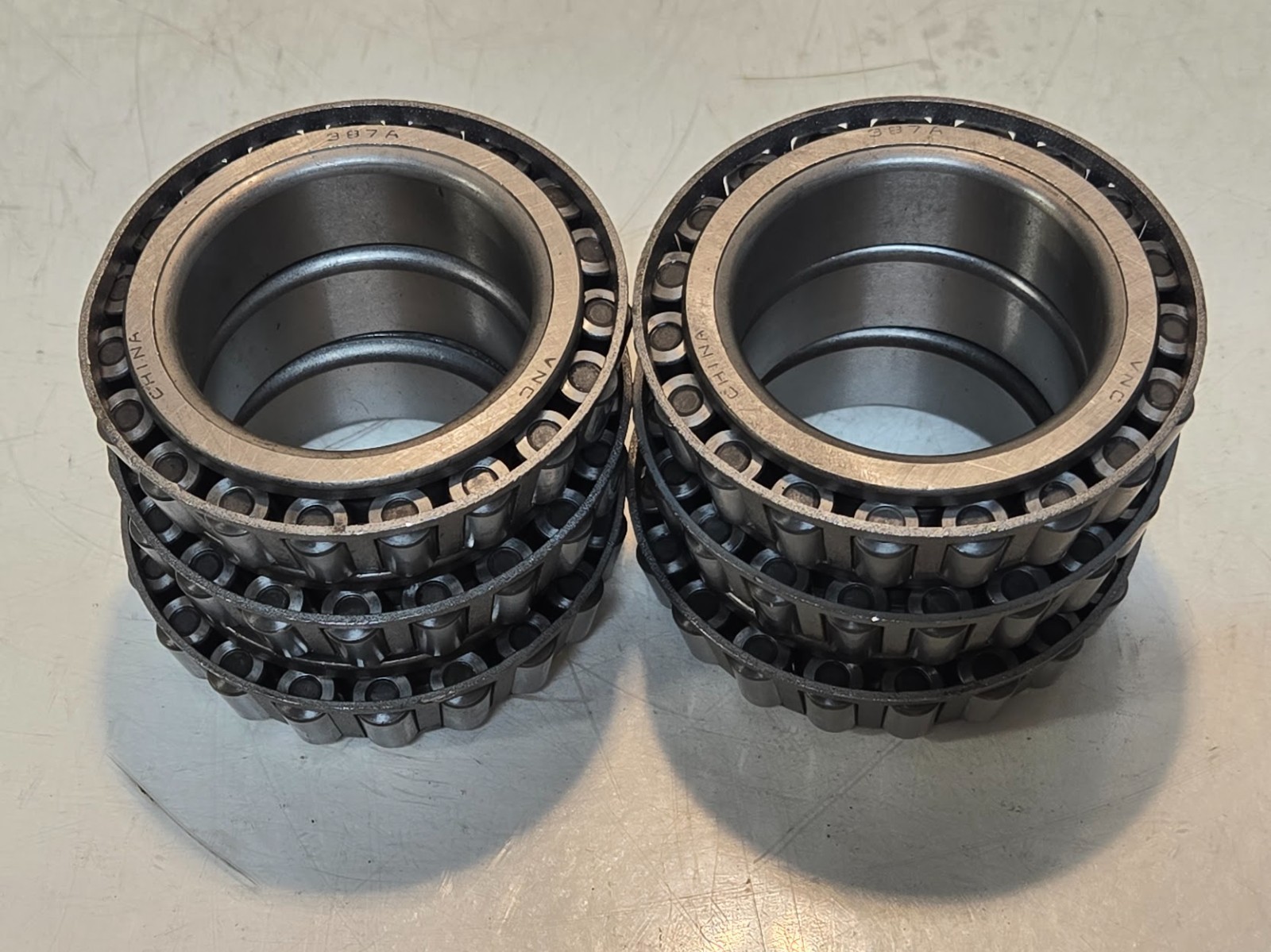 6 Quantity of VNC Tapered Roller Bearing Cones 387A | 2-1/4″ Bore (6 Quantity)