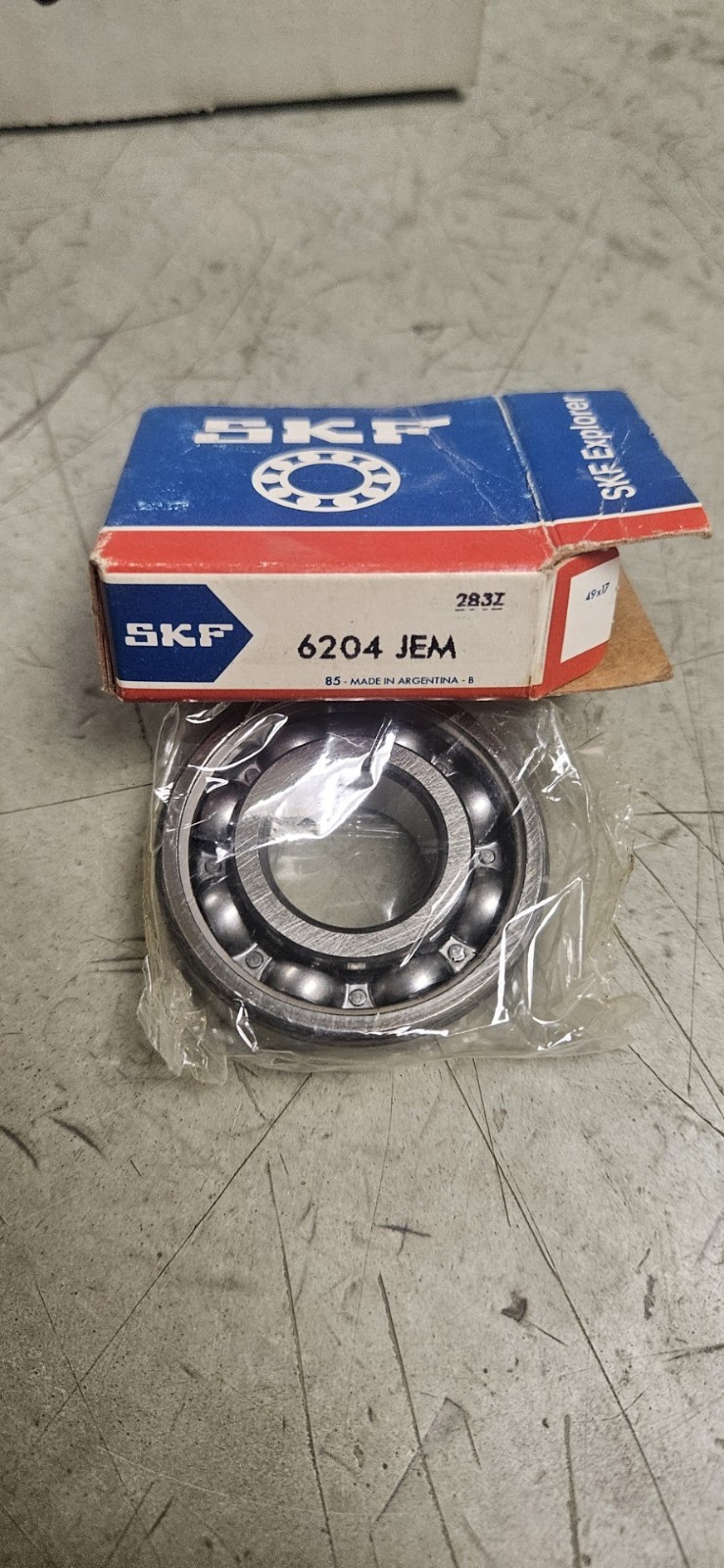 SKF 6204 JEM Open Type Ball Bearing