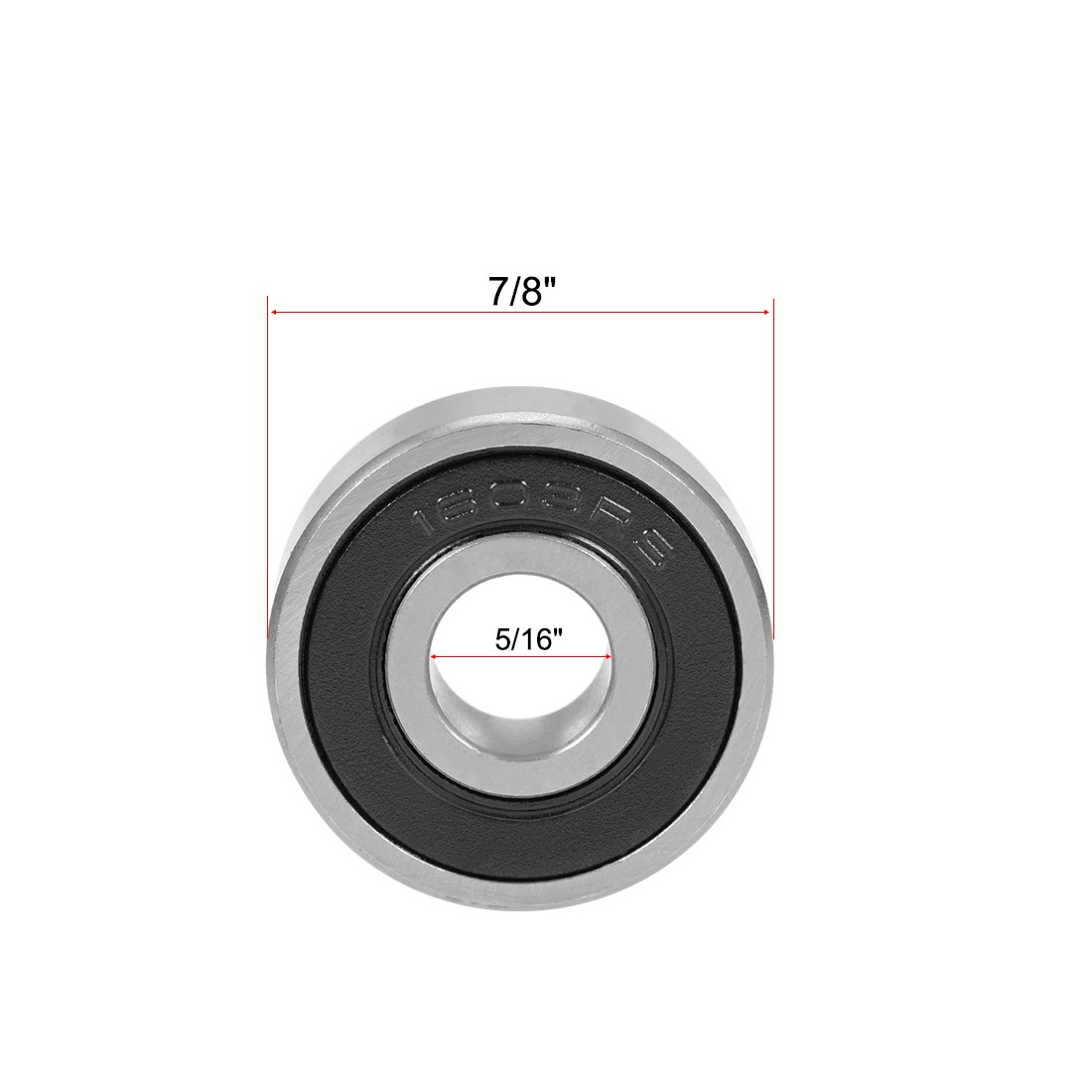 1603-2RS Deep Groove Ball Bearing 5/16″x7/8″x11/32″ Sealed GCr15 Bearings 2pack