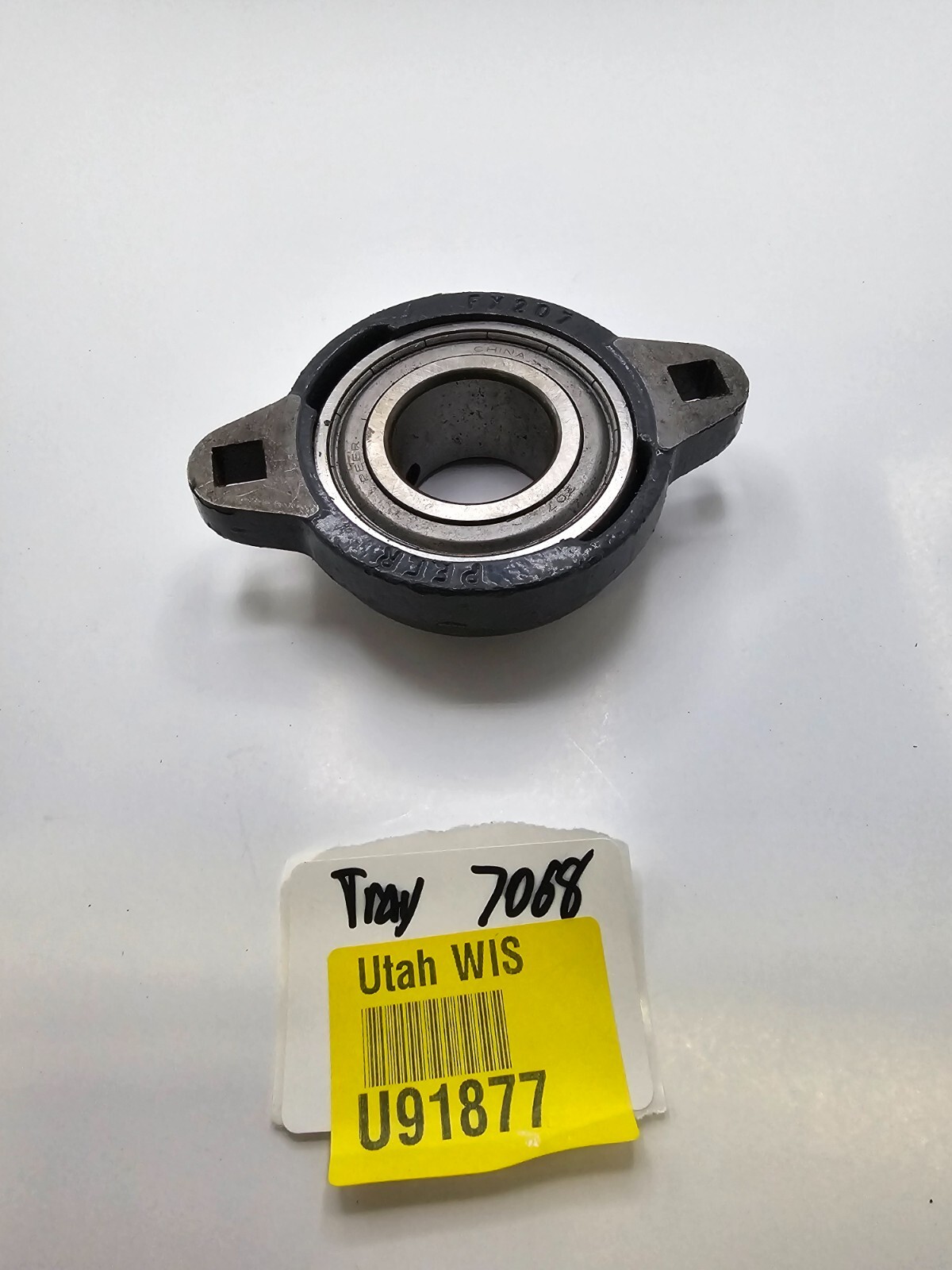 PEER BEARING 2 Bolt Flange Bearing FHS207-22 Easy Mounting and Locking