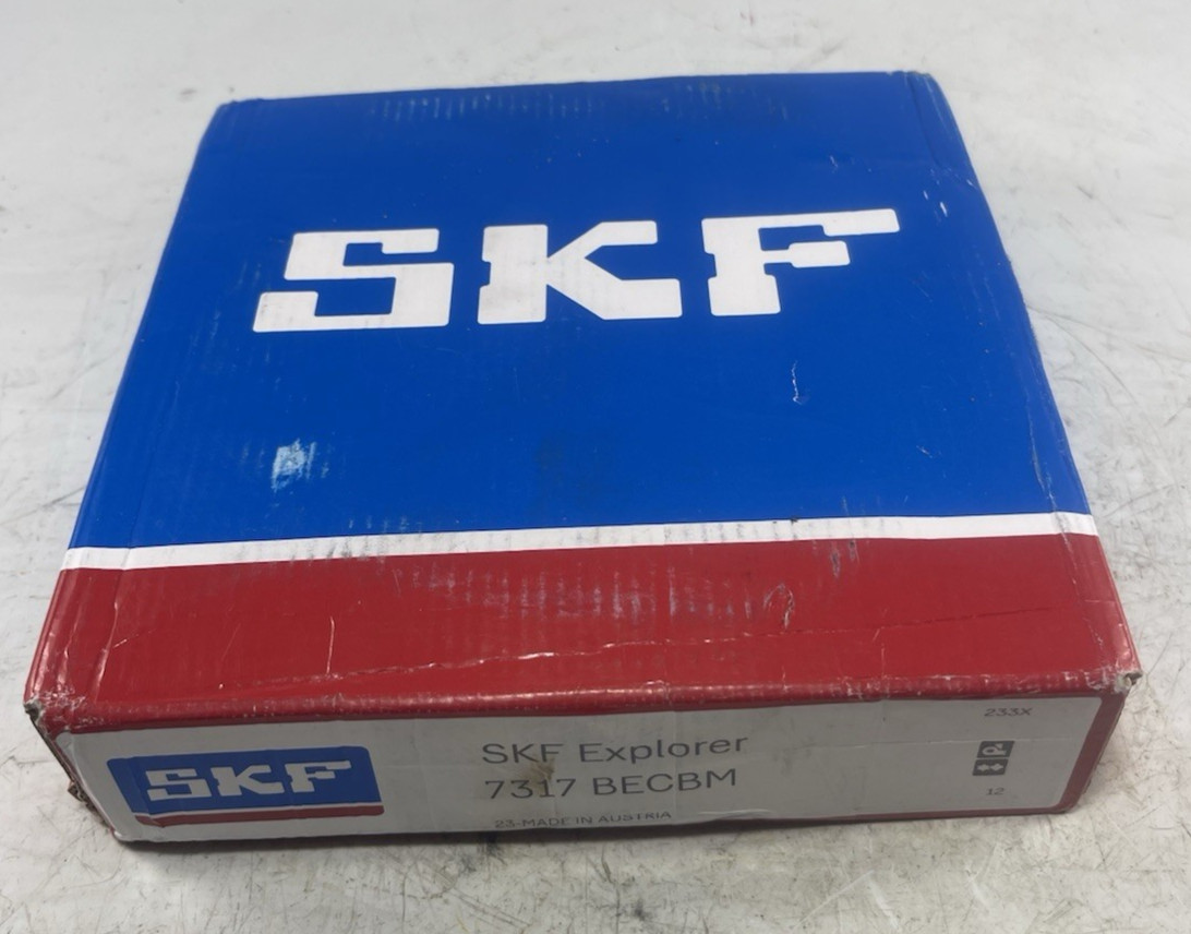 1pc 7317 BECBM single row angular contact ball bearing for SKF NEW