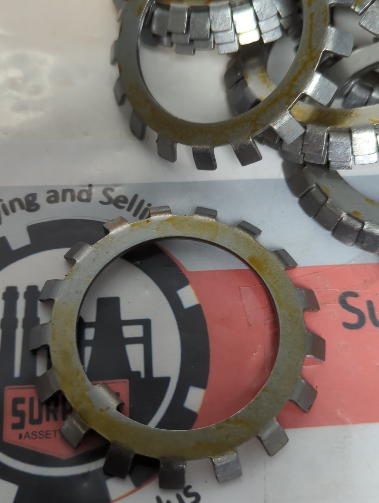 WHITTET-HIGGINS,WH-09,BEARING LOCK-NUT LOT OF 29 NOS
