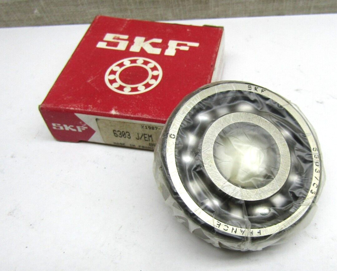 SKF 6303 JEM 17mm X 47mm X 14mm Open Bearing
