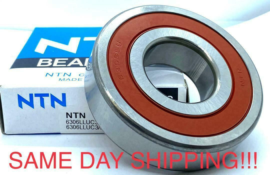 NTN 6007LLUC3 BALL BEARING, RUBBER SEALED 6007 2RS 6007RS DDU LLB 35x62x14mm
