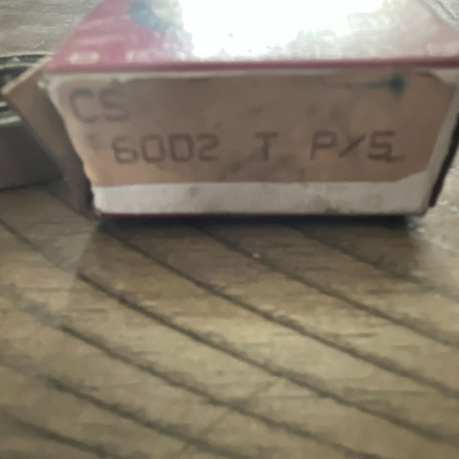 Lot of 2Consolidated Steel Ball Bearing 6002 T P/S, Model 6002 15mm x 32mm x 9mm