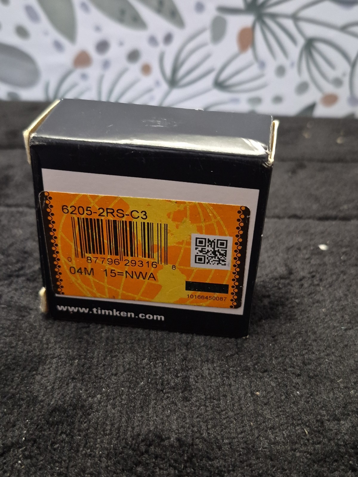 6205-2RS 2PACK TIMKEN 6205-2RS 25X52X15MM Double Rubber Seal Bearings 6205RS