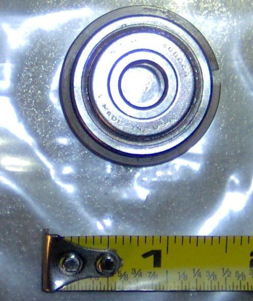 1 New Ball Bearing with Snap Ring NEW DEPARTURE Hyatt 488009