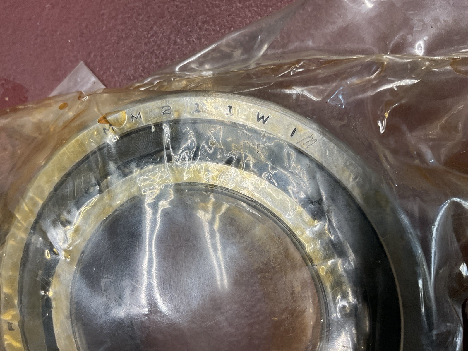 Fafnir Angular Contact Bearing Set 2MM211WI-DUM NOS In Original Plastic