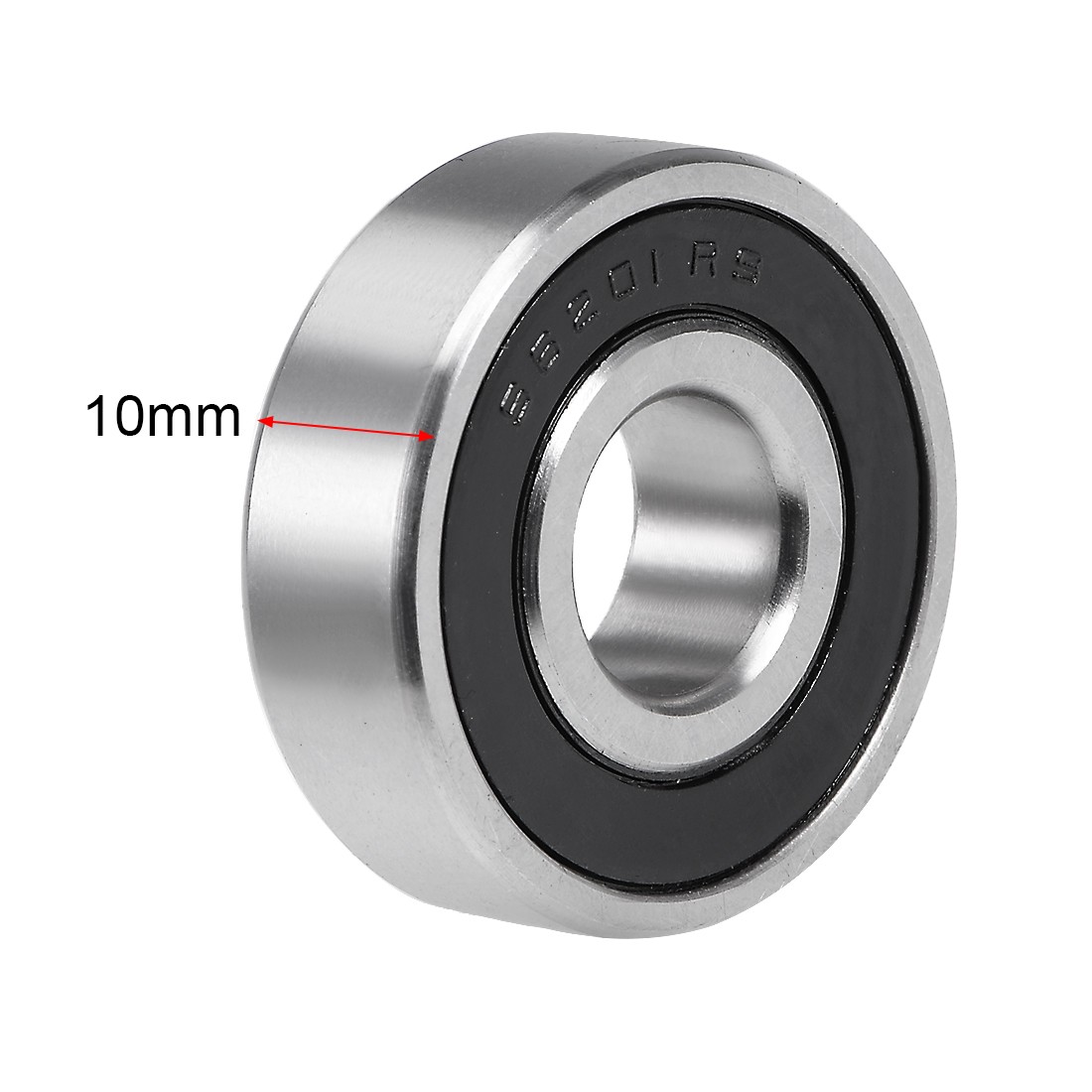 S6201-2RS Stainless Steel Ball Bearing 12x32x10mm Double Sealed 6201RS Bearings