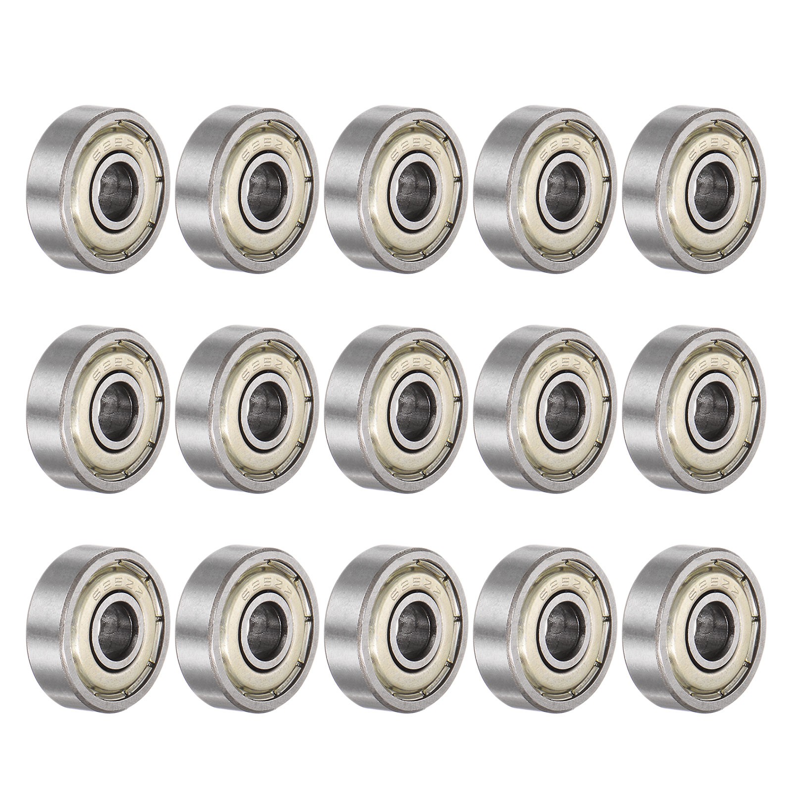 15pcs 625ZZ Ball Bearings 5x16x5mm Carbon Steel Double Shielded ABEC3