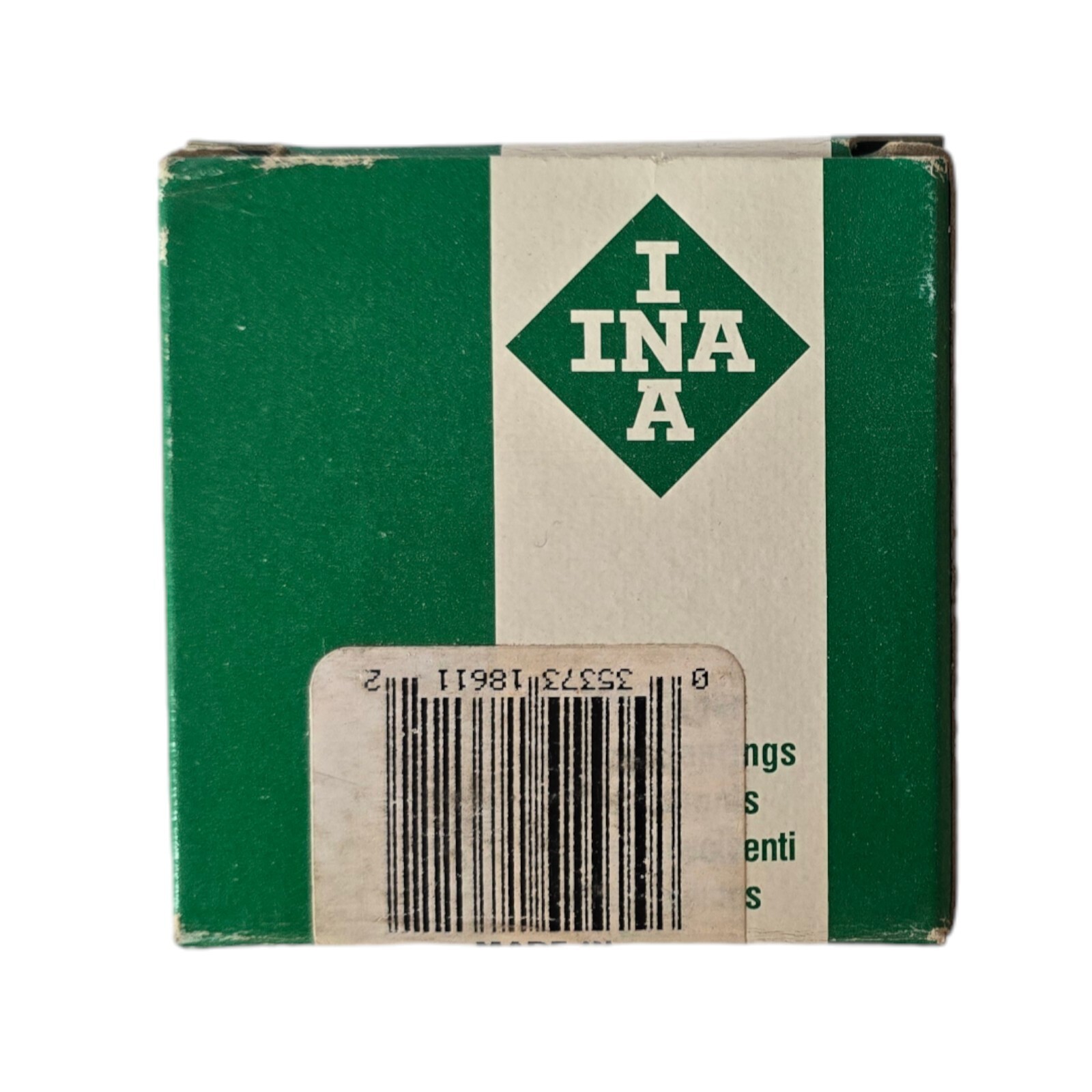 INA 3204J2RS Angular Contact Ball Bearing 47mm OD, 20mm Bore (NEW IN BOX)