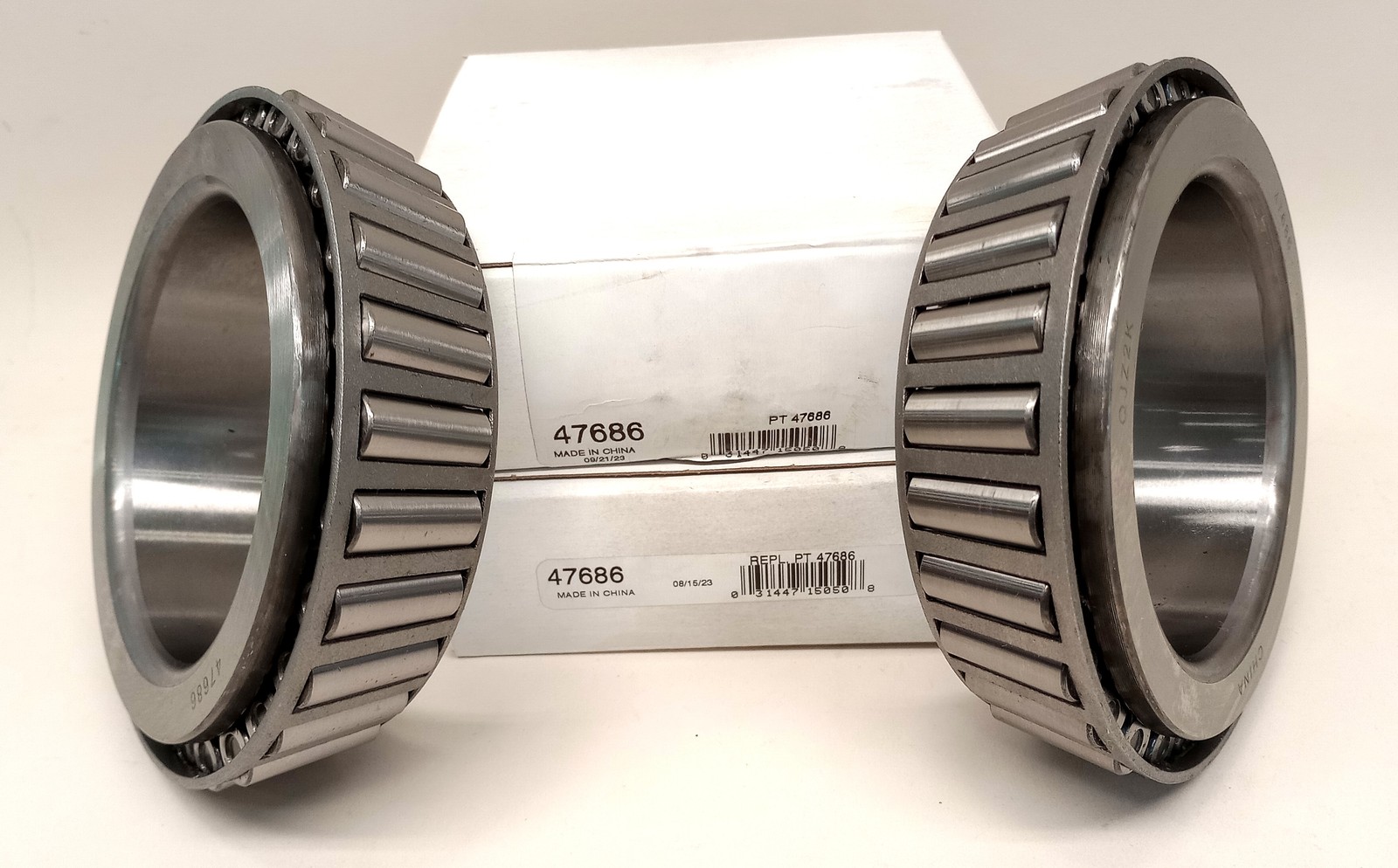 Bearing 47686 Tapered Roller Bearing Cone PT47686 3.2500″ Bore (Pack Of 2)