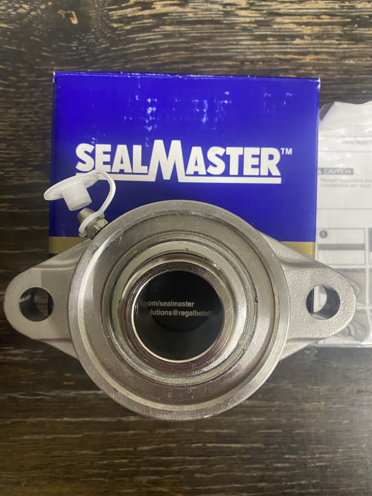 NEW Sealmaster CRFTS-PN16 1” Mounted Ball Bearing Set Screw Gold Line