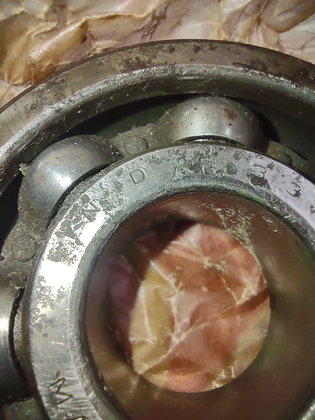 New Departure??? 3304 BALL BEARING *****SEE PHOTOS READ ENTIRE DESCRIPTION*****