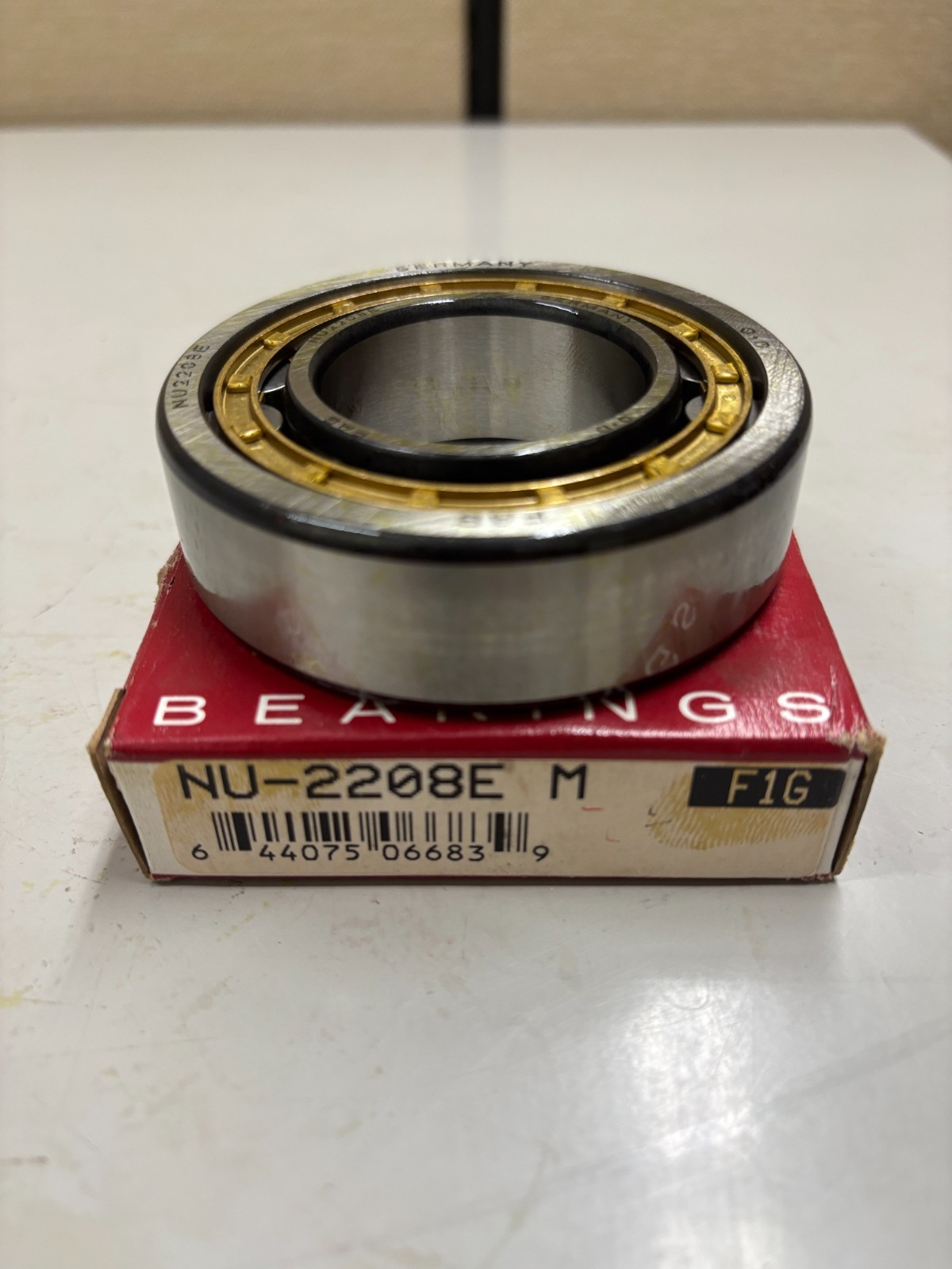CONSOLIDATED BEARING (FAG) NU-2208E M 40MM BORE CYLINDRICAL ROLLER BEARING