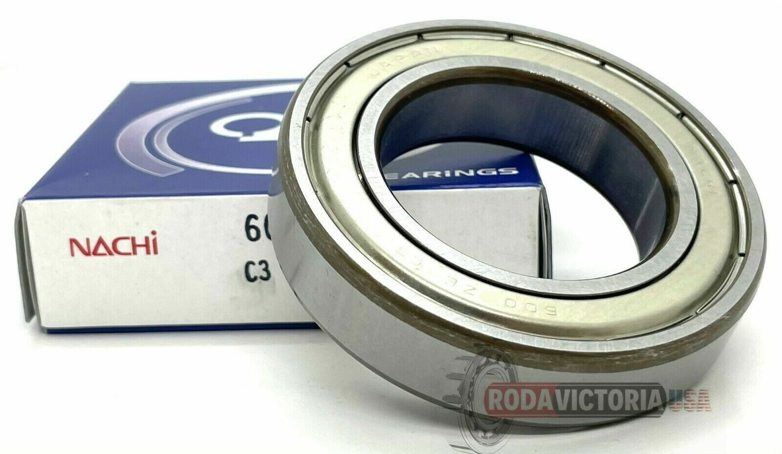 6010 Z C3 Nachi Open ONE SIDE Deep Groove Ball Bearing Made in Japan 50X80X16mm