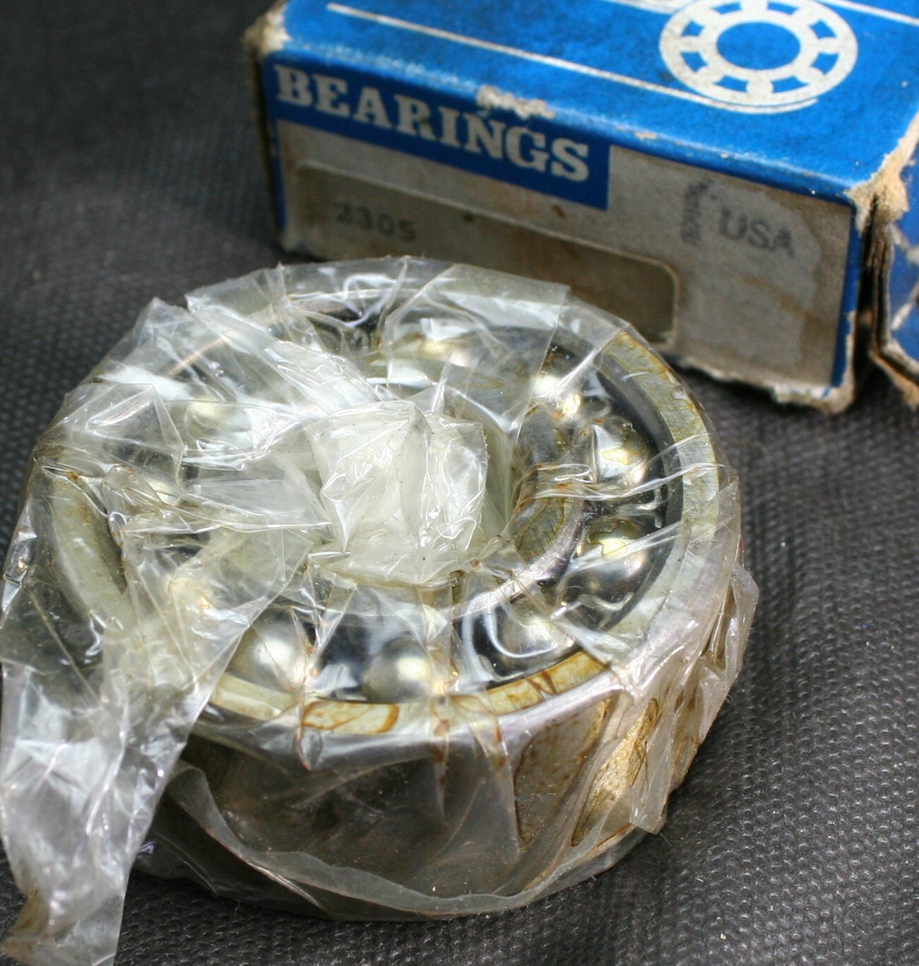 One (1) SKF 2305 M Self Aligning Bearing 25MM ID USA NEW