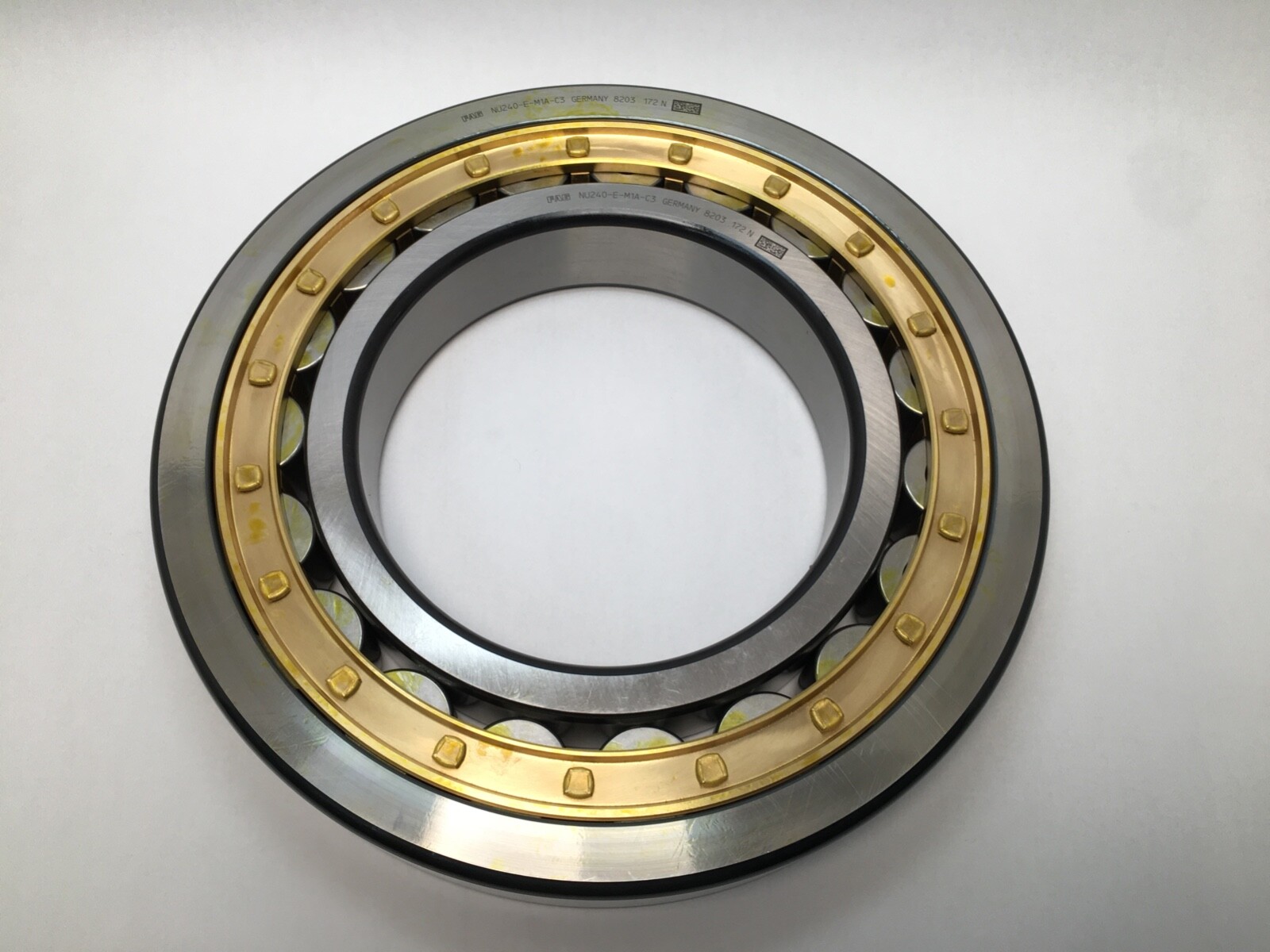 FAG NU240-E-M1A-C3 Cylindrical Bearing 200x360x58 mm NU 240 E M1A C3 NU240