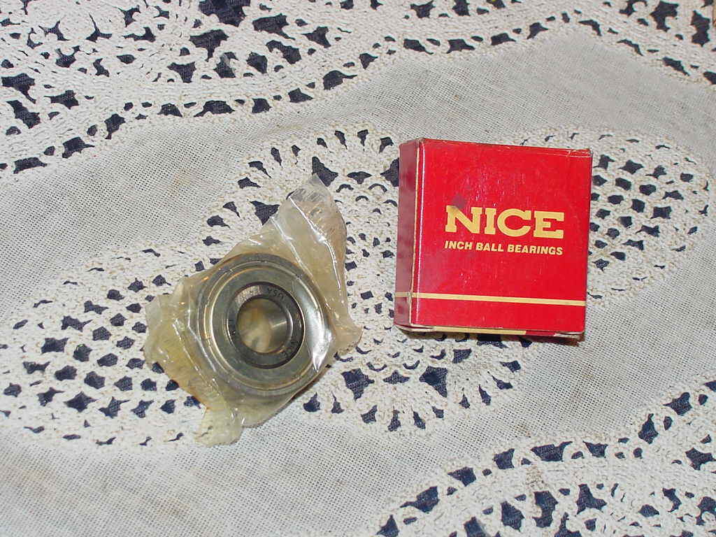 Nice 1621 DSTN Bearing, Bore 0.5000 in ID, 1.3750 in OD, 0.4375 in Width Sealed!
