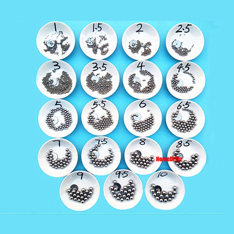 304 Stainless Steel Bearings Balls High-Precision Solid Metal Ball Dia 3mm-100mm