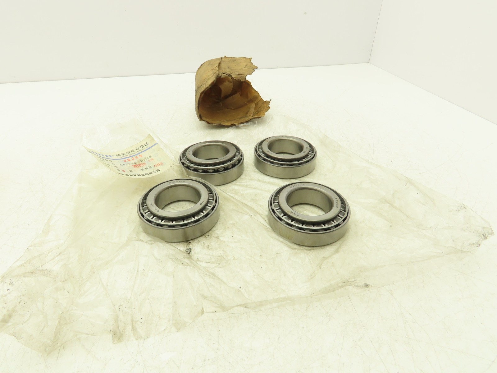 HRB 32209 Tapered Roller Bearing Cone & Cup 45mm Bore 85mm OD 23mm W Lot of 4