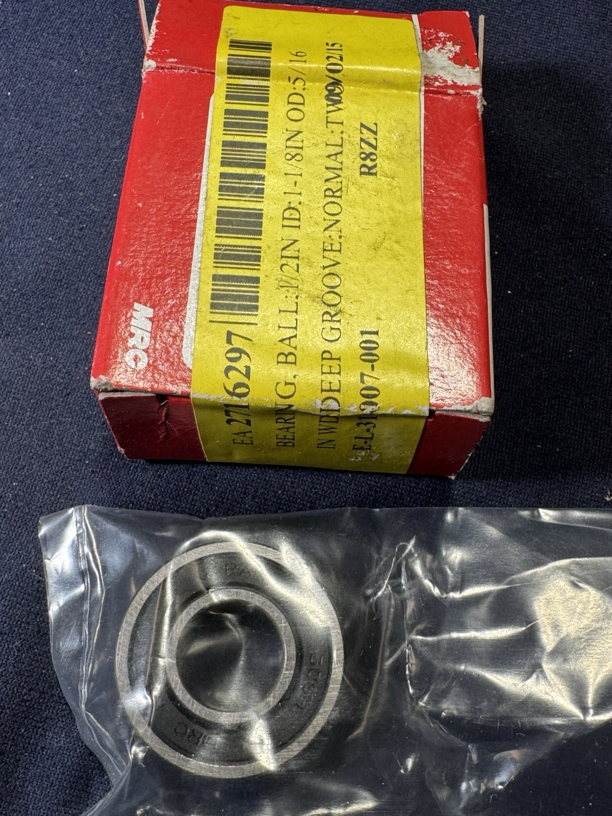 MRC R8ZZ Deep Groove Ball Bearing
