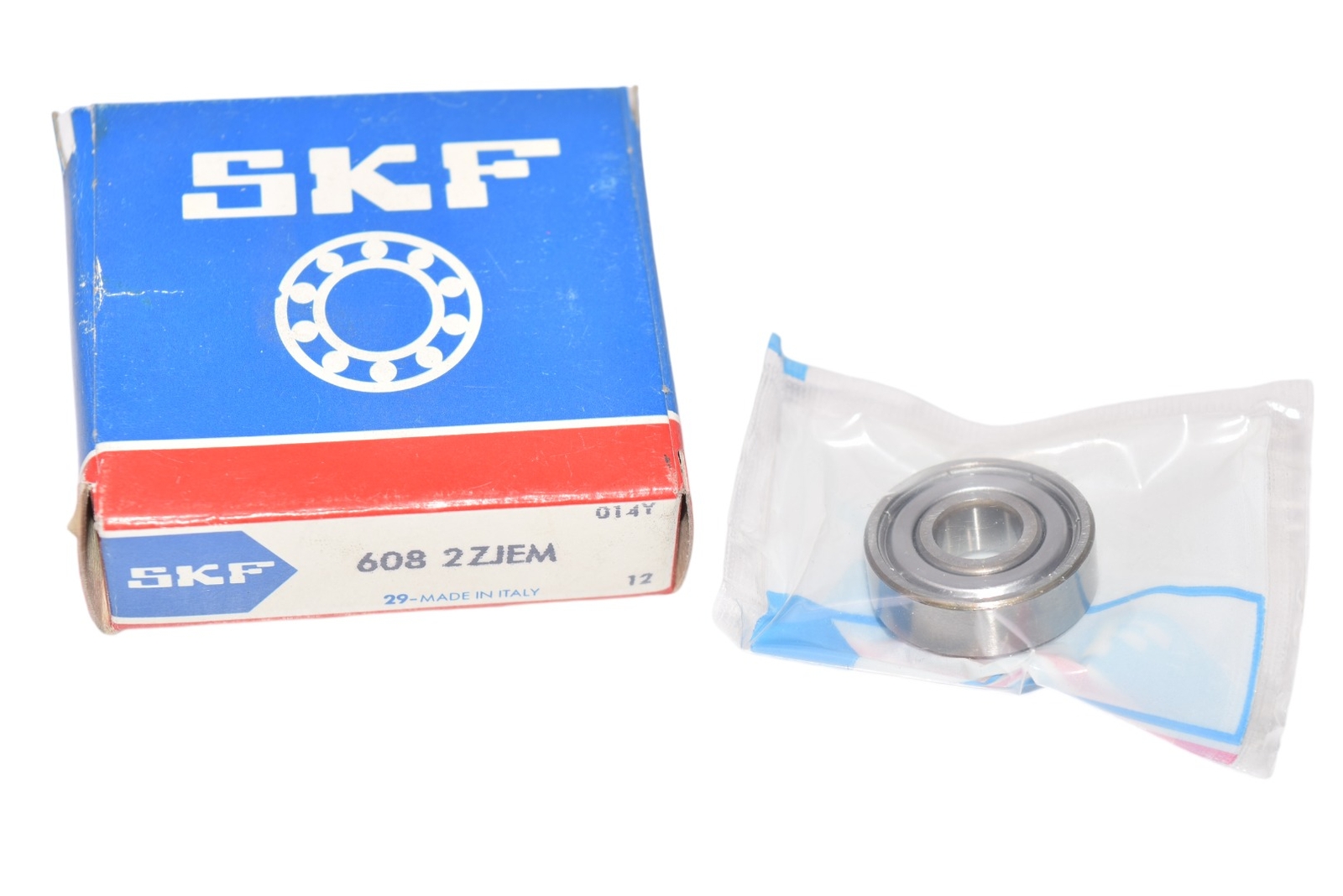NEW SKF 608 2ZJEM Radial & Deep Groove Ball Bearing – Straight Bore, 8 mm ID, 22