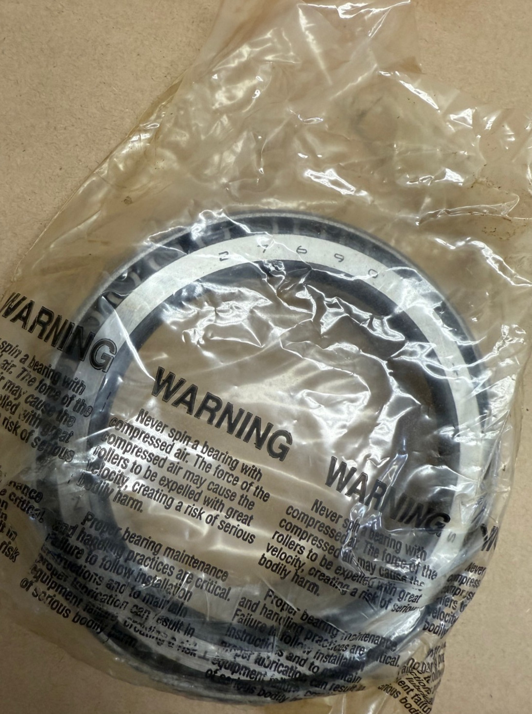 Timken 27690 Tapered Roller Bearing *NEW*