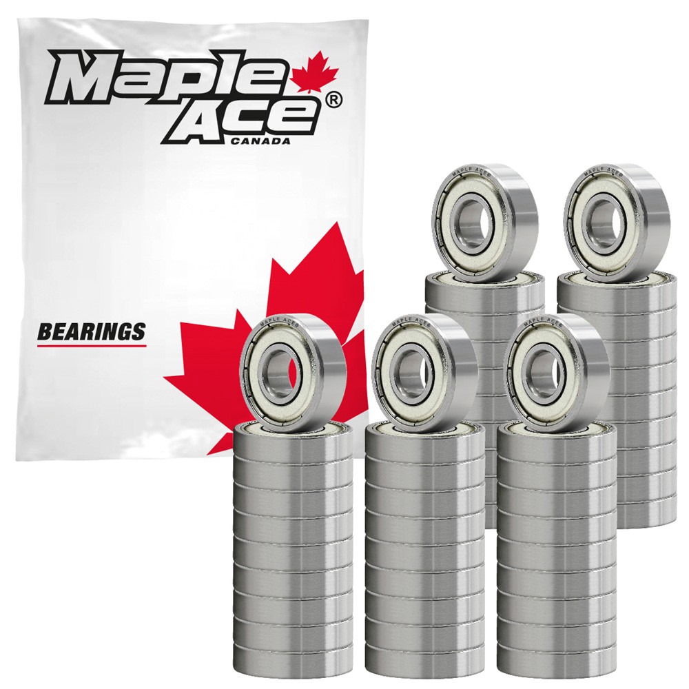 608-ZZ Ball Bearing 8x22x7mm 608 ZZ Metal Shielded (Qty 50) 608-ZZ_S_50_S