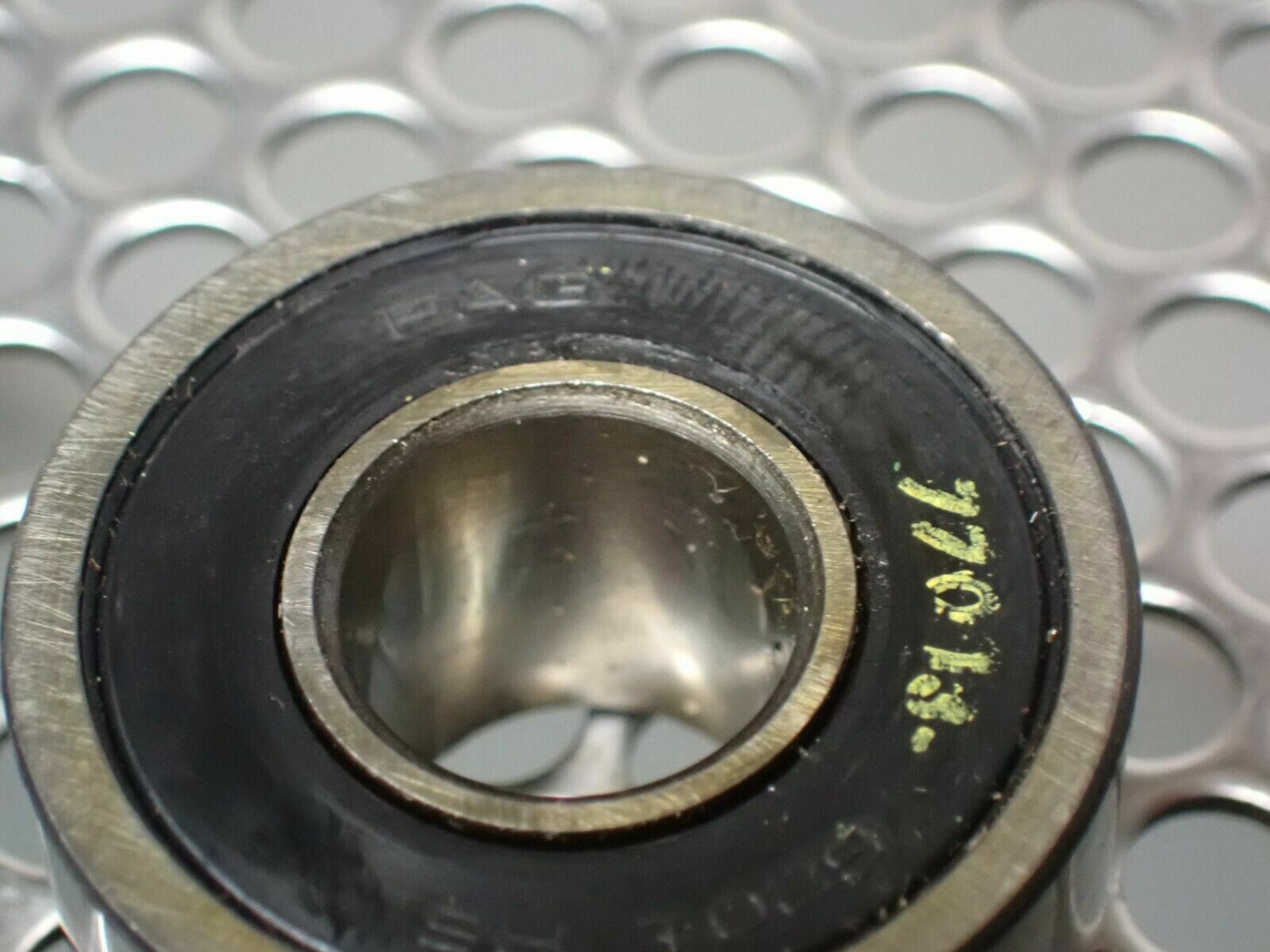 FAG 6201-RS Bearing 1/2″ ID New No Box See All Pictures