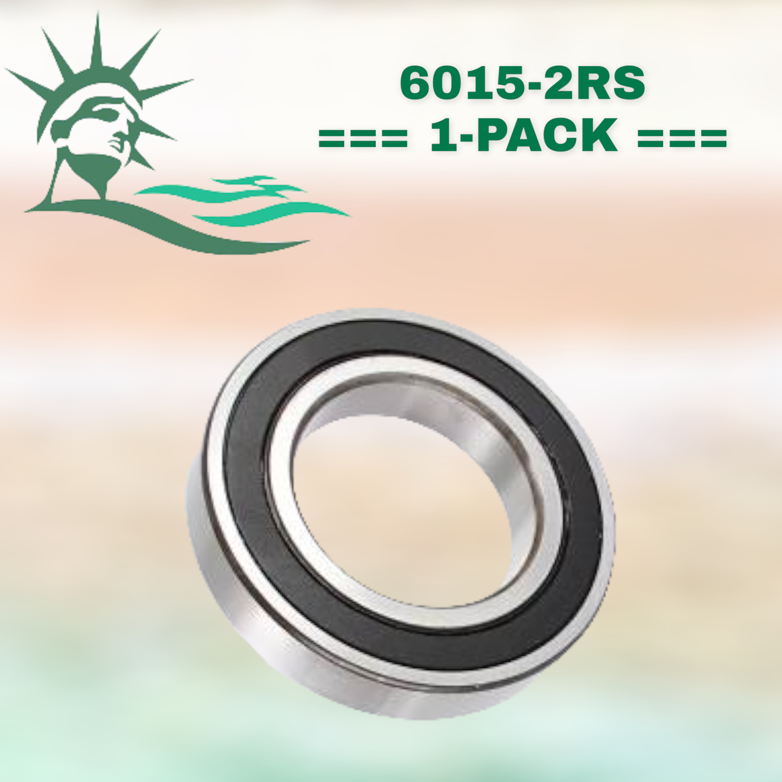 6015-2RS WJB Radial Ball Bearing W/2 Seals R6S5C