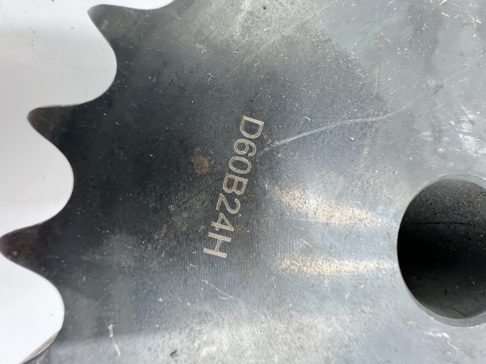 AMEC D60B24H SPROCKET ROLLER DOUBLE B PLAIN STOCK BORE SPROCKET 24 TEETH