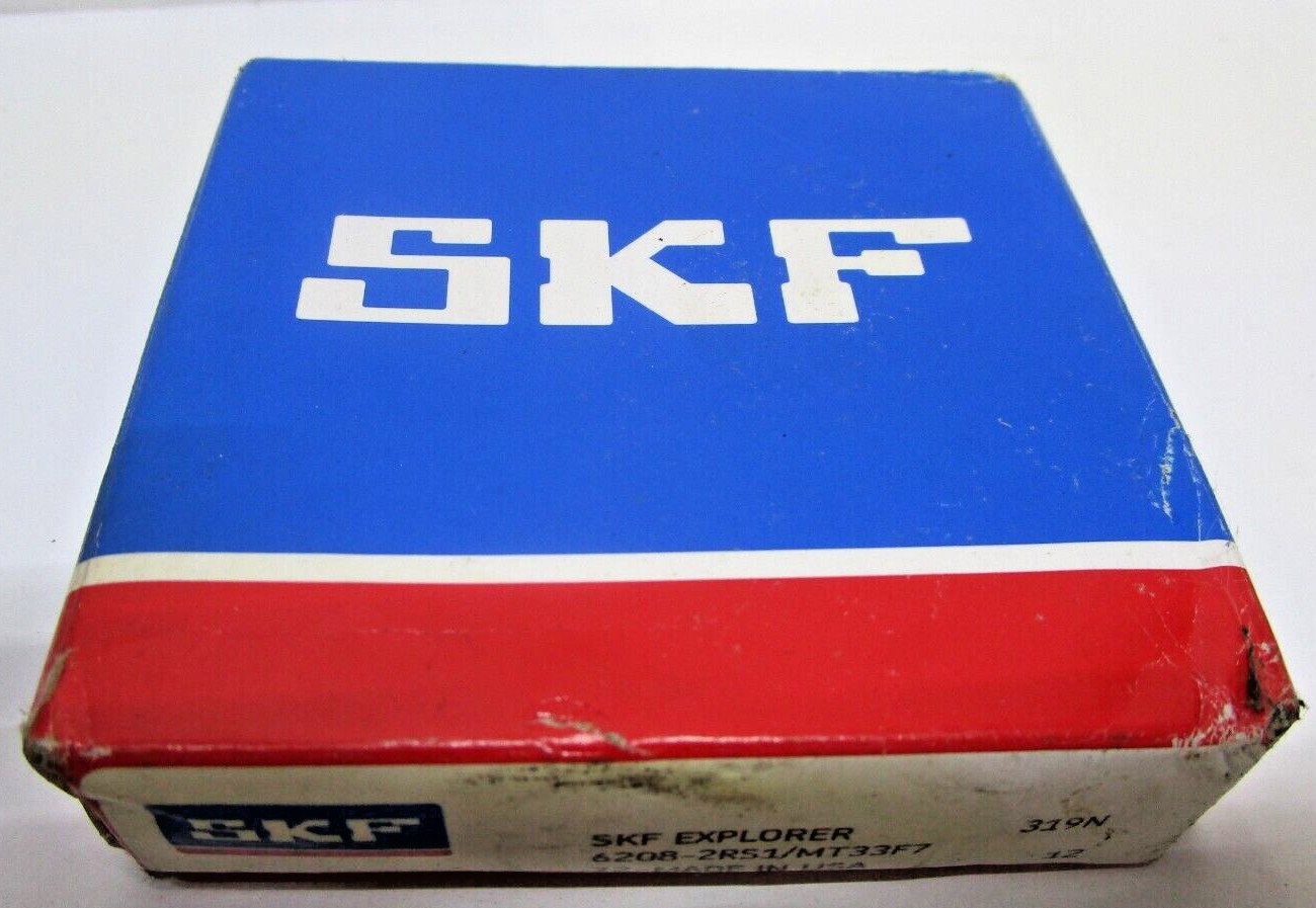 6208-2RS1MT33F7 SKF New Single Row Ball Bearing