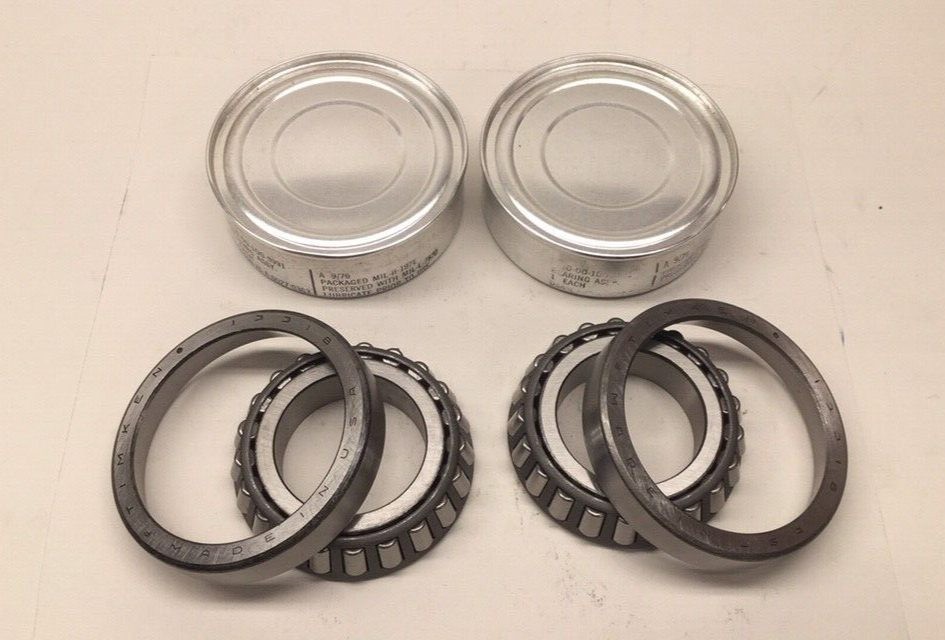 Timken 13175/13318 x 2 Tapered Roller Bearing Set(Pack of 2) 1.75 ID x 3.1875 OD